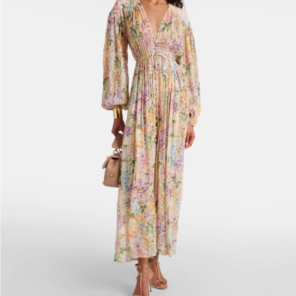 Zimmermann Halliday Floral Maxi Dress